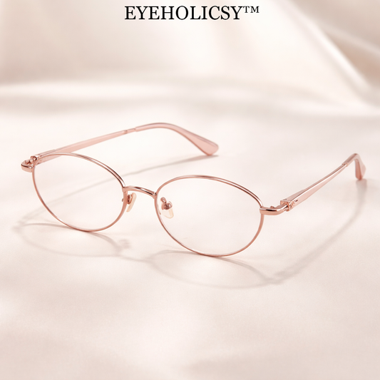 Eyeholicsy™ RoseLine Minimal Oval Frames