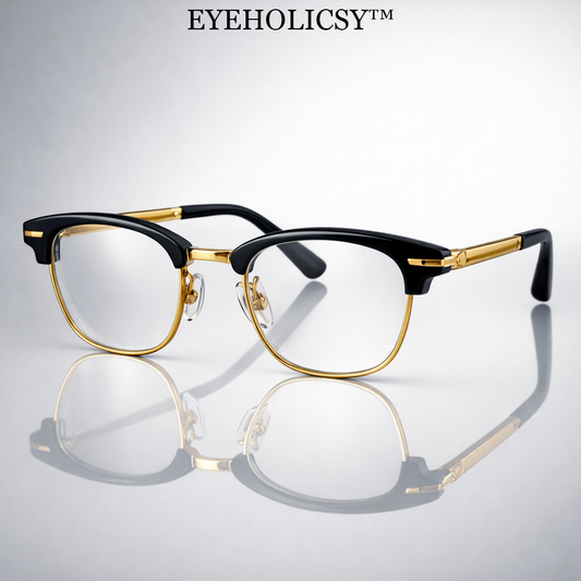 Eyeholicsy™ NoirEdge Hybrid Optical Frames